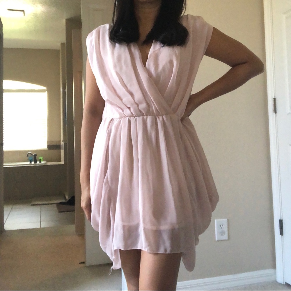 Baby Pink Party Dress